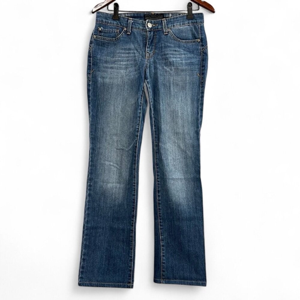 Nine West Jeans Women Size 2 Straight Medium Wash Denim Casual